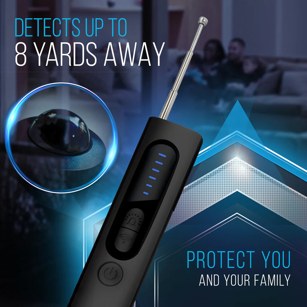 SpyFinder X - Hidden Camera & GPS Tracking Detector with RF Sensor