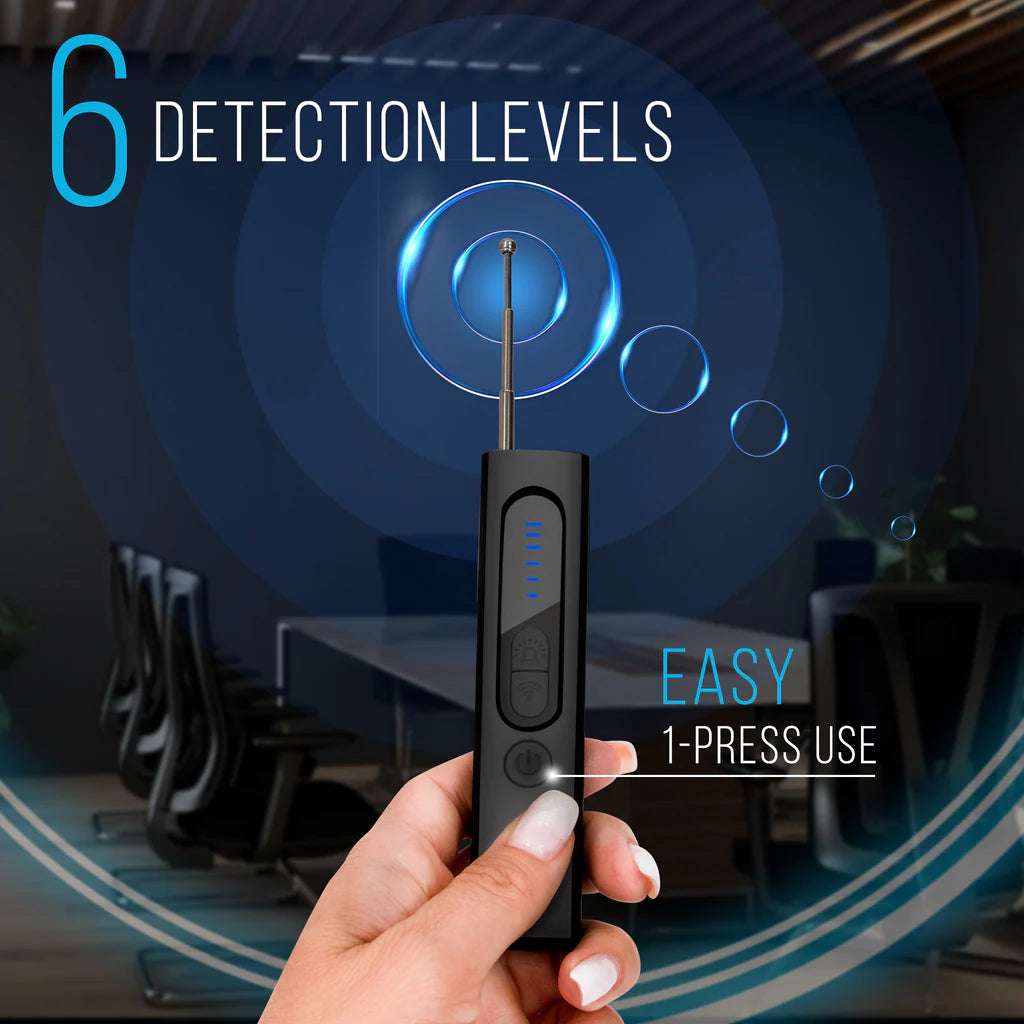 SpyFinder X - Hidden Camera & GPS Tracking Detector with RF Sensor