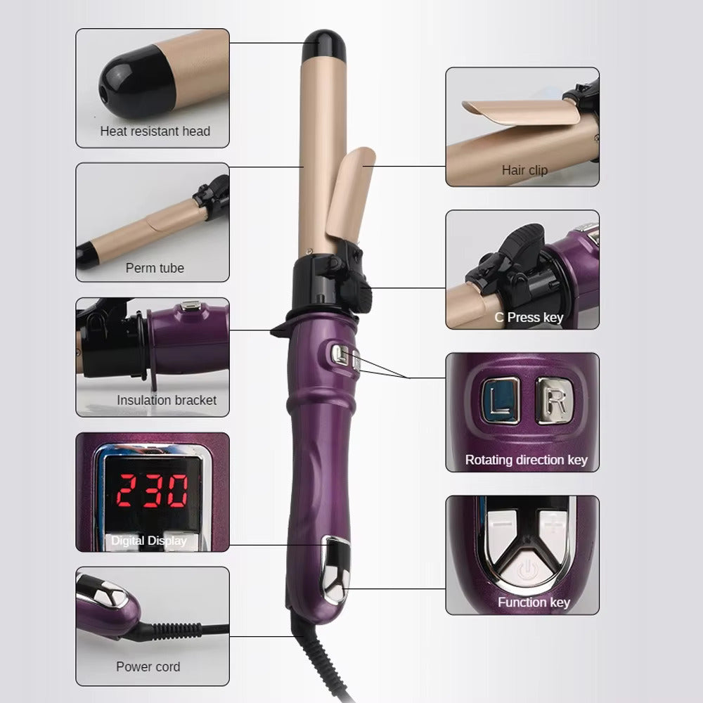 InstaWave - Automatic Rotating Curling Iron